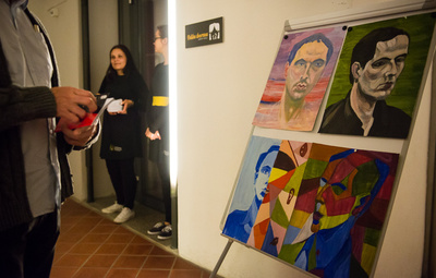 Triptych for Tomaž Brenk <em>Photo: Saša Huzjak</em>